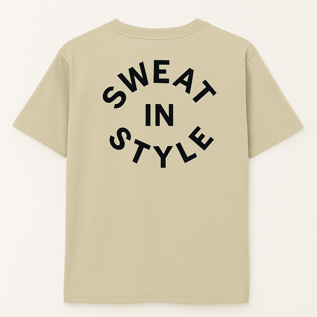 Sweat in Style Oversized T-shit